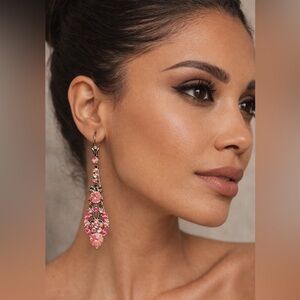 Express Pink Dangle Earrings